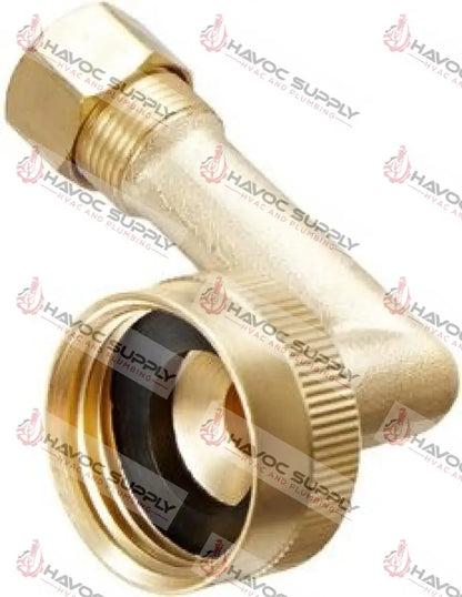 ER34FHT - DISHWASHER INLET 3/8" ELBOW X GARDEN HOSE PI - HAVOC SUPPLY, LLC
