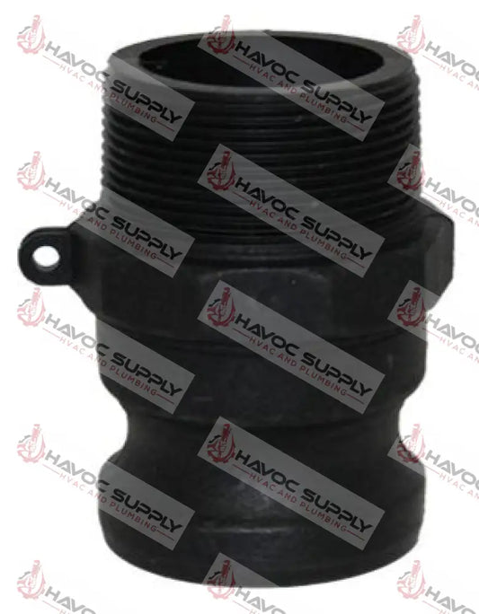 F300-PP - POLY 3" MALE CAM x 3" MALE NPT - HAVOC SUPPLY, LLC