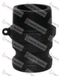 F300-PP - POLY 3" MALE CAM x 3" MALE NPT - HAVOC SUPPLY, LLC