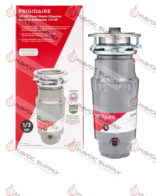 FF03DISPD1 - FRIGIDAIRE DISPOSAL 1/3 HP - HAVOC SUPPLY, LLC
