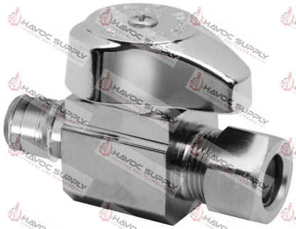 G2CEPX14XC - STRAIGHT STOP VALVE 1/4 TURN - HAVOC SUPPLY, LLC