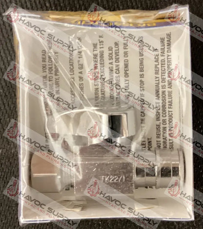 G2CEPX14XC - STRAIGHT STOP VALVE 1/4 TURN - HAVOC SUPPLY, LLC