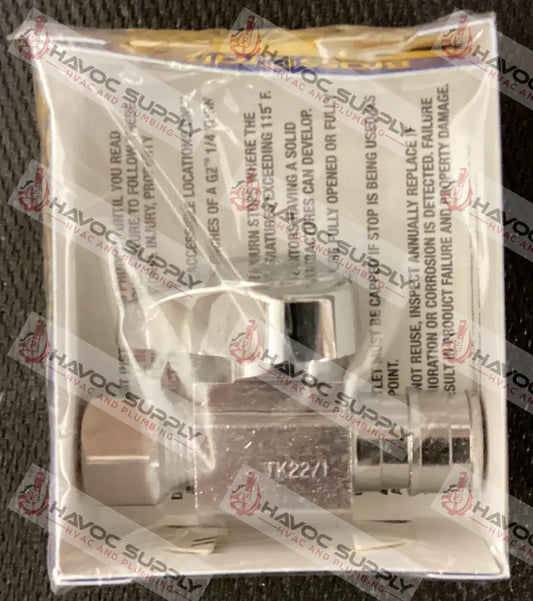 G2CEPX14XC - STRAIGHT STOP VALVE 1/4 TURN - HAVOC SUPPLY, LLC