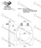 GL200WH - GEMLINE ROUND PLASTIC CLOSED FRONT TOILET SEAT - HAVOC SUPPLY, LLC