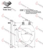 GL202WH - GEMLINE ELONGATED PLASTIC TOILET SEAT - HAVOC SUPPLY, LLC