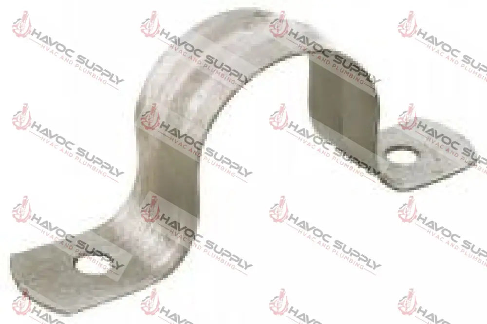 H13100 - 1" TWO HOLE GALVANIZED STRAP - HAVOC SUPPLY, LLC