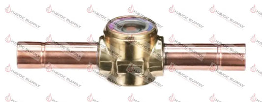 HMI1MM2 - 1/4’’ FLARE SIGHT GLASS MALEXMALE REFRIGERATION