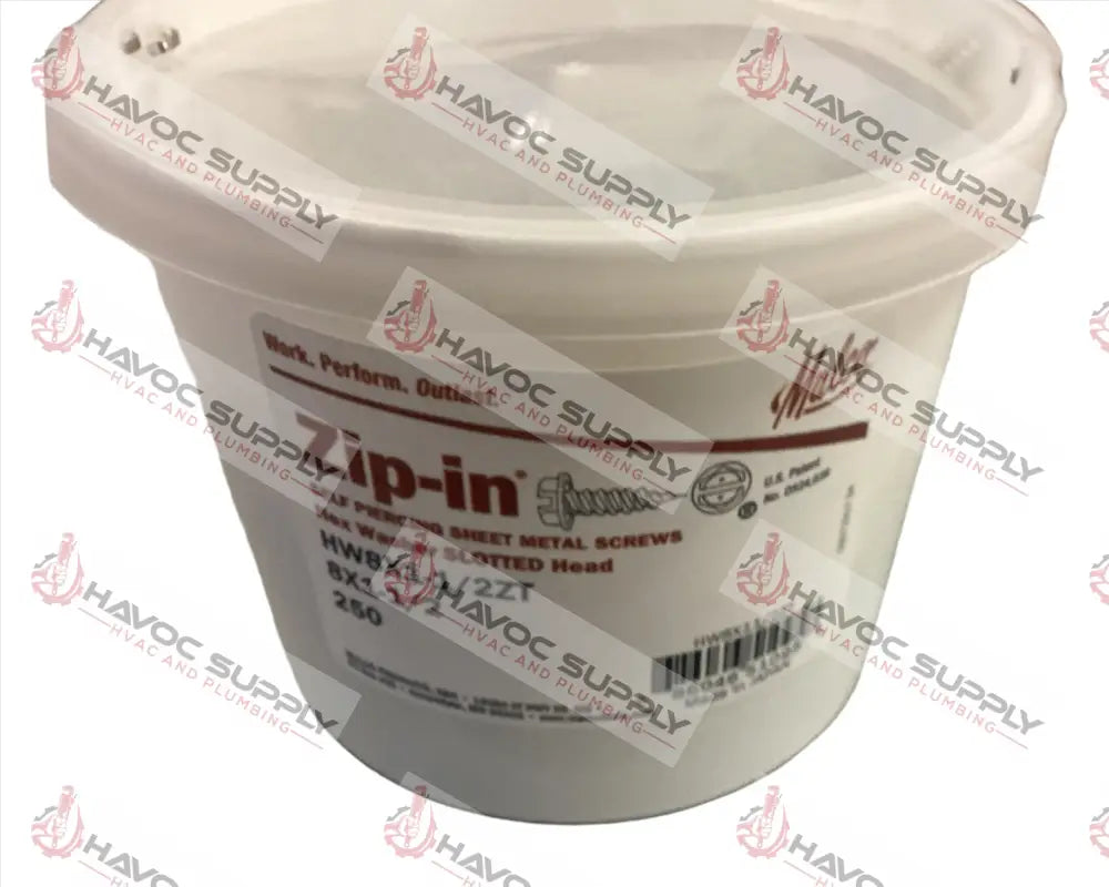 HW8X11/2ZT - ZIP SCREWS #8 X 1-1/2" 250CT - HAVOC SUPPLY, LLC