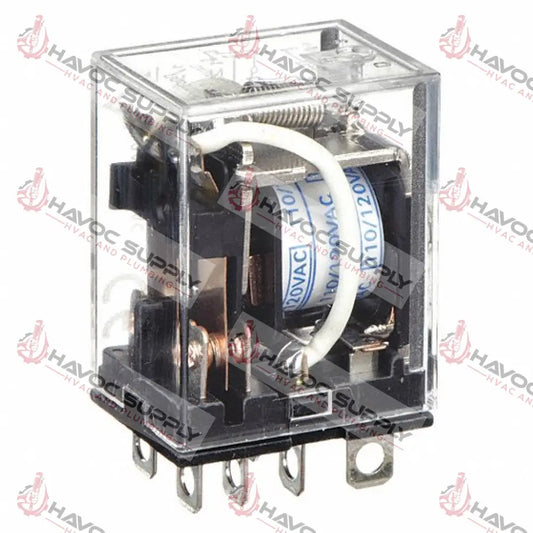 ICE CUBE RELAY DPDT 120VAC COIL - HAVOC SUPPLY, LLC