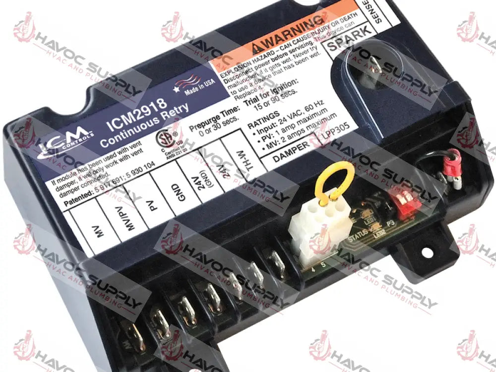 ICM2918 - SPARK TO PILOT IGNITION CONTROL - SPECIAL ORDER ITEM COMPETITIVE ITEMS