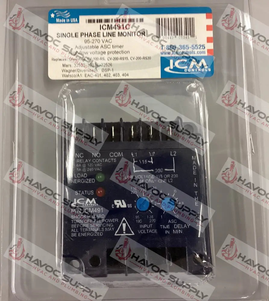 ICM491 - ICM PHASE MONITOR - HAVOC SUPPLY, LLC