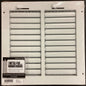 MFSCRA1010W - 10"X10" MULTI-LOUVER WALL/CEILING SUPPLY REGISTER - WHITE - HAVOC SUPPLY, LLC
