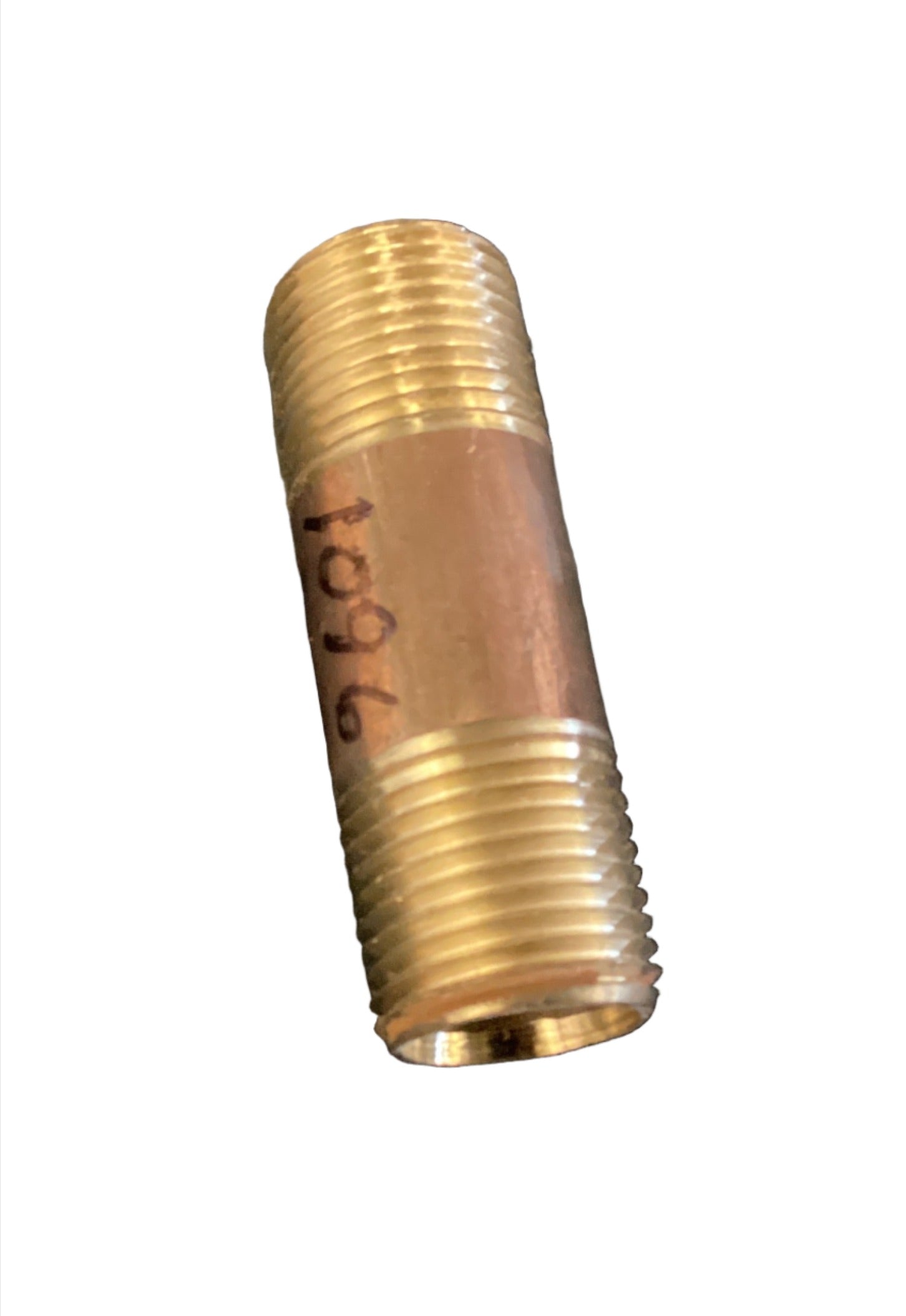 B12N212 - 1/2" X 2-1/2" BRASS PIPE NIPPLE - HAVOC SUPPLY, LLC