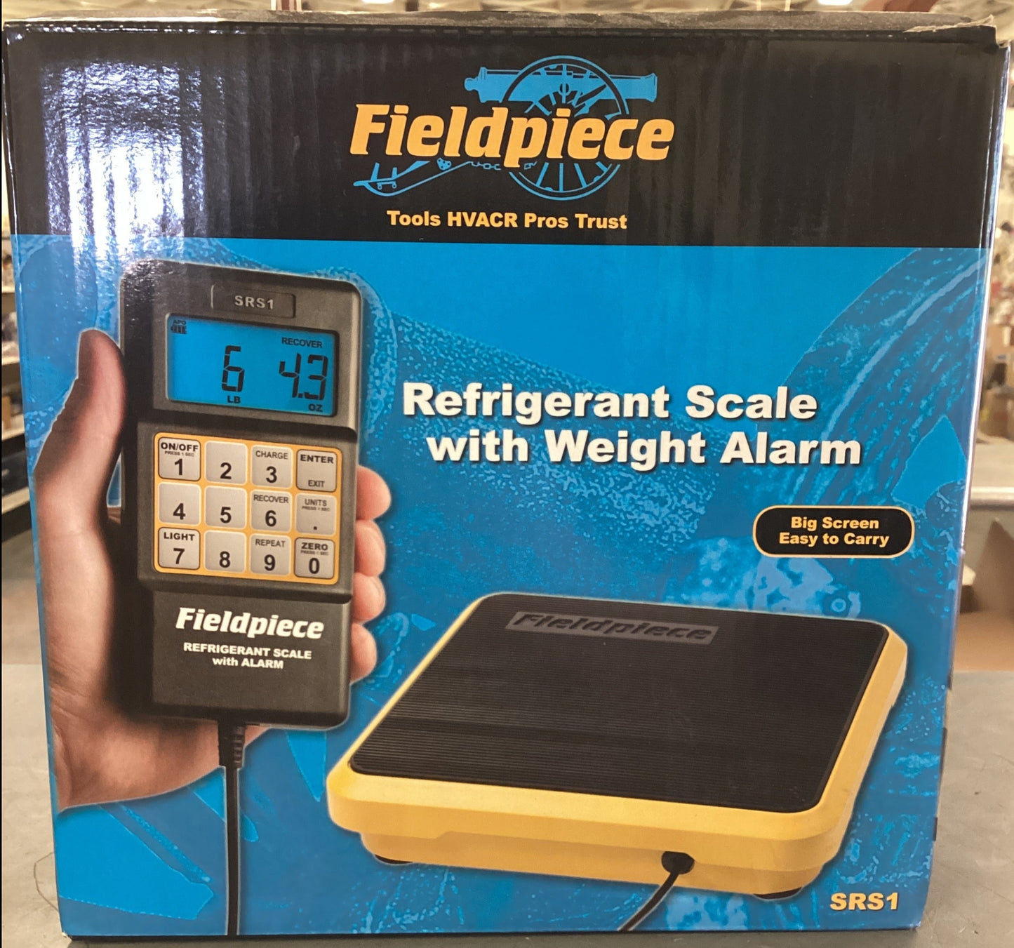SRS1 - FIELDPIECE DIGITAL FREON SCALE