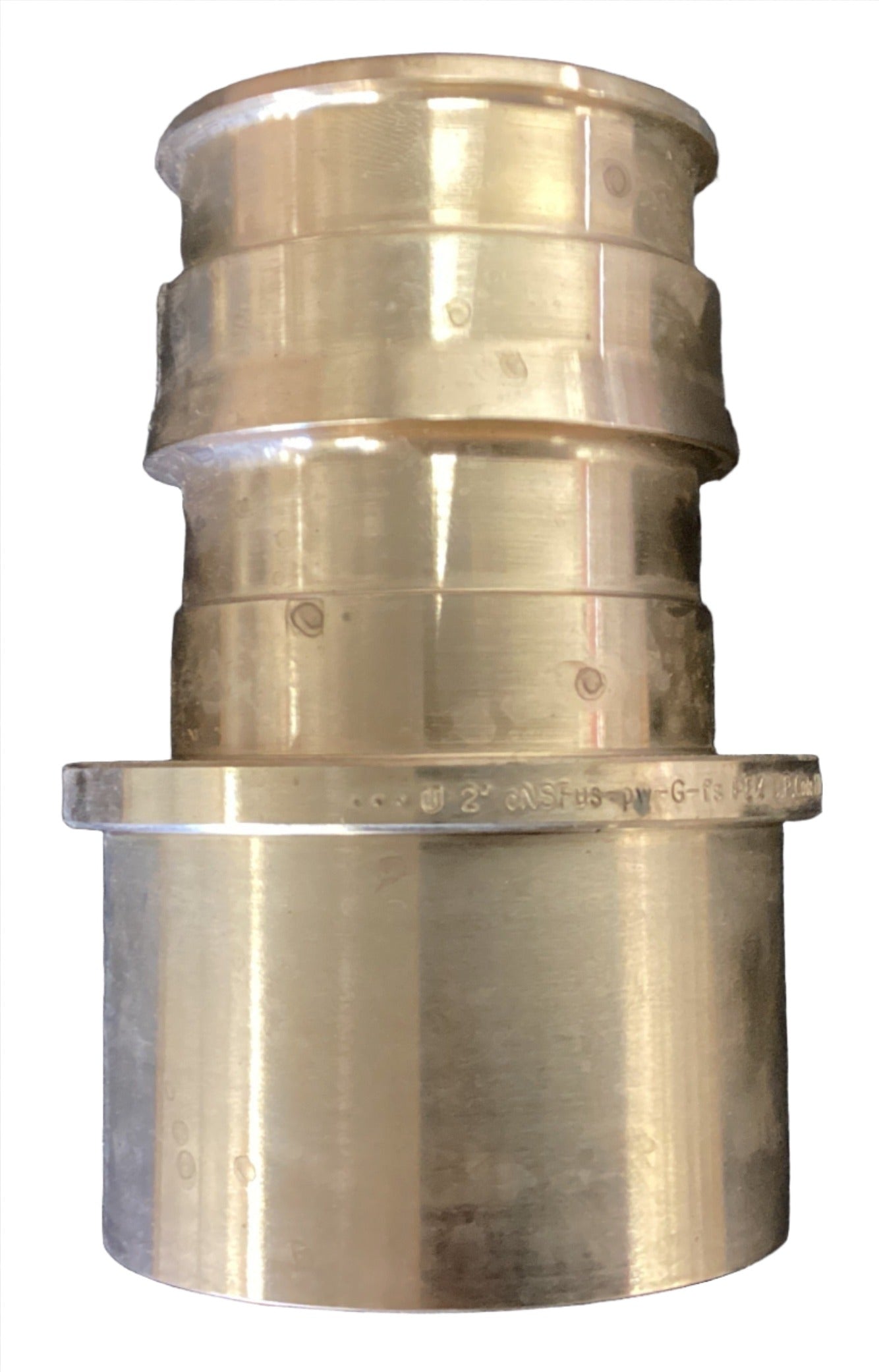 2WBXC - 2" WIRSBO X COPPER PIPE BRASS ADAPTER