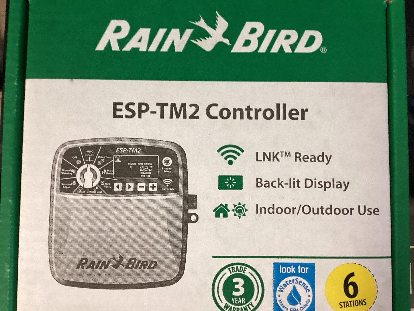 TM26 - RAINBIRD 6 STATION 120V
