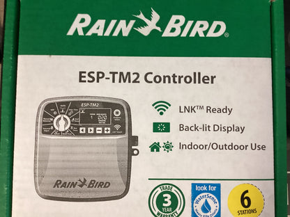 TM26 - RAINBIRD 6 STATION 120V