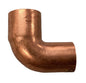 WC34L90ST - 3/4" WATER COPPER 90 DEGREE STREET ELBOW
