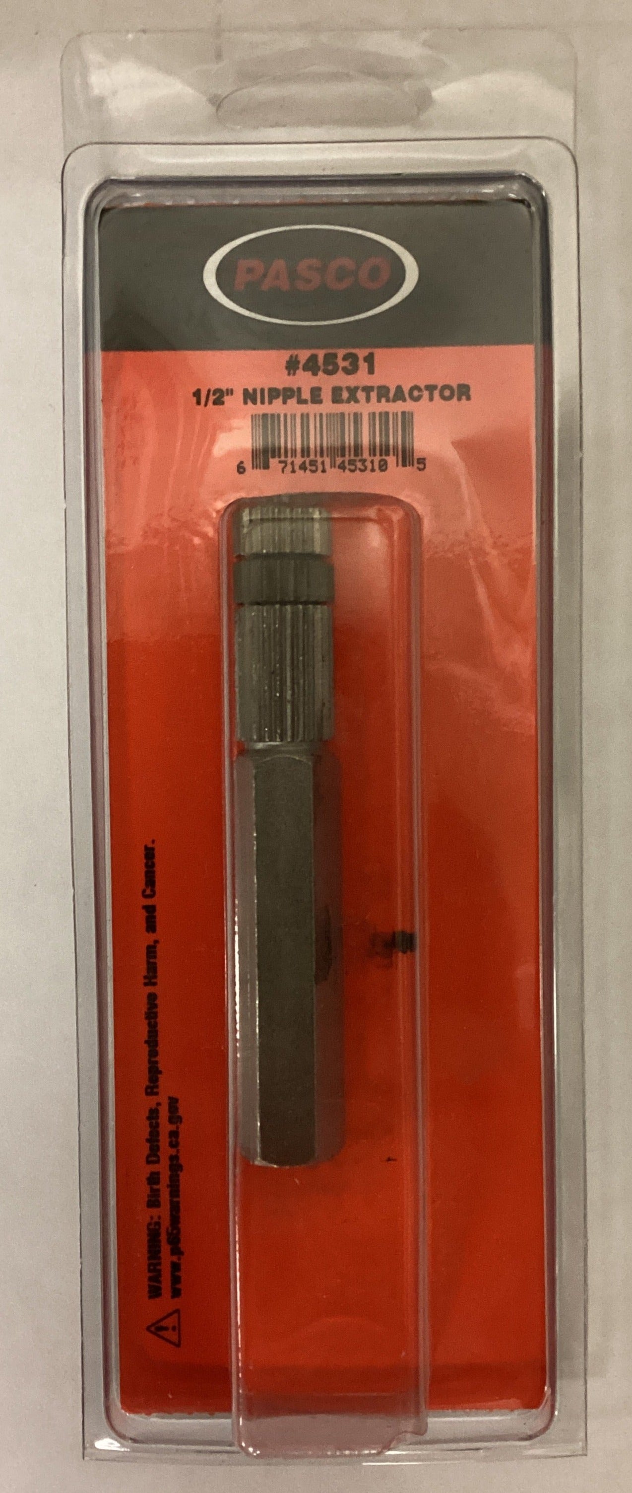4531 - PASCO 1/2" PIPE NIPPLE EXTRACTOR