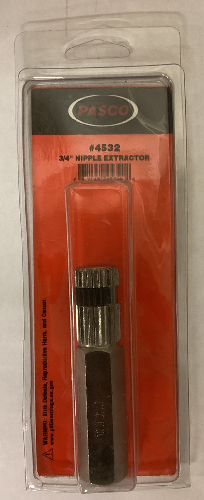 4532 - PASCO 3/4" PIPE NIPPLE EXTRACTOR