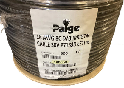 18/8 X 500FT SPRINKLER WIRE PER ROLL - HAVOC SUPPLY, LLC