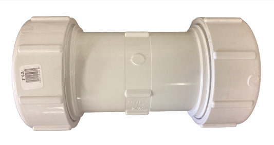 212PVCCO COMP - 2-1/2" PVC COMPRESSION COUPLING