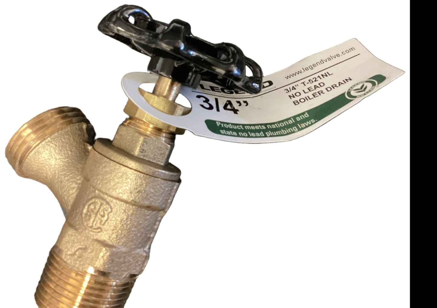 T-521NL - 3/4" BOILER DRAIN MIP