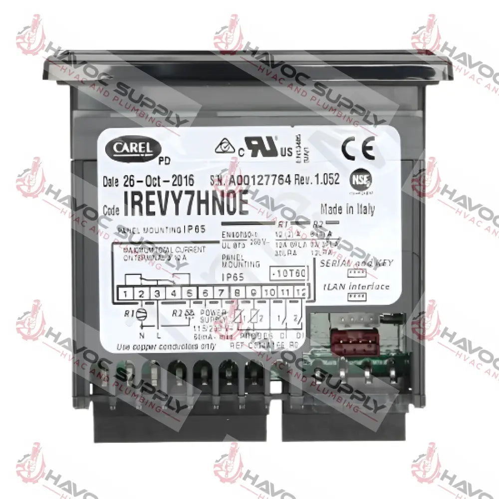 IREVY7HN0E - CAREL TEMPERATURE CONTROLLER - HAVOC SUPPLY, LLC
