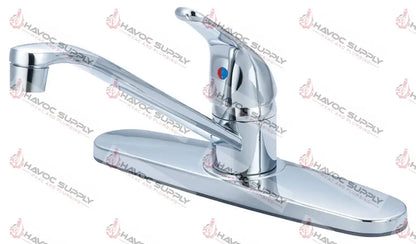 K-4160 - OLYMPIA SINGLE HANDLE CHROME KITCHEN FAUCET - HAVOC SUPPLY, LLC