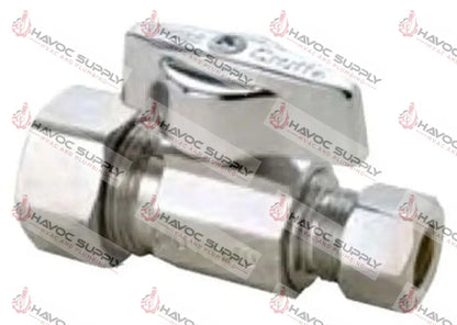 KTCR14XC STRAIGHT STOP VALVE 1/4 TURN - HAVOC SUPPLY, LLC