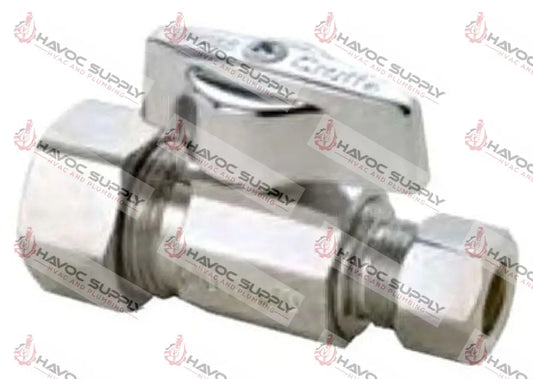 KTCR14XC STRAIGHT STOP VALVE 1/4 TURN - HAVOC SUPPLY, LLC