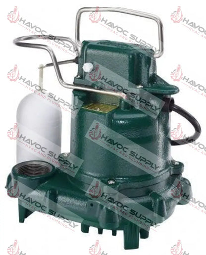 M53 - ZOELLER 3/10HP 115V SUMP PUMP WITH MECHANICAL FLOAT - HAVOC SUPPLY, LLC