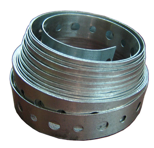 GF50 - PERFORATED PLUMBERS STRAP 3/4" X 50FT