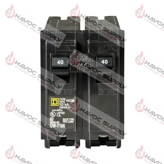 MAD240 - SQUARE D DOUBLE POLE 40A BREAKER - SO - HAVOC SUPPLY, LLC