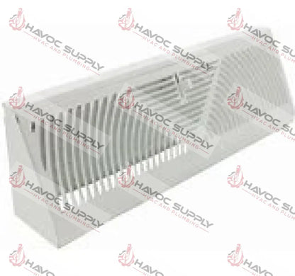 MFB15W - 15" BASE BOARD SUPPLY REGISTER - WHITE - HAVOC SUPPLY, LLC