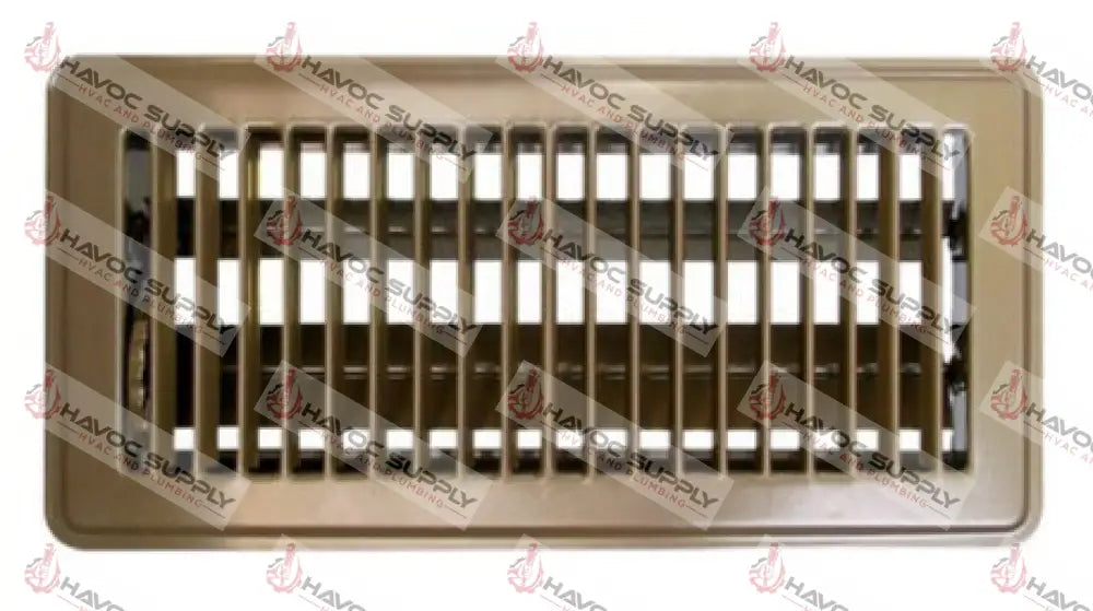 MFFR412B - 4"X12" FLOOR SUPPLY REGISTER - BROWN - HAVOC SUPPLY, LLC