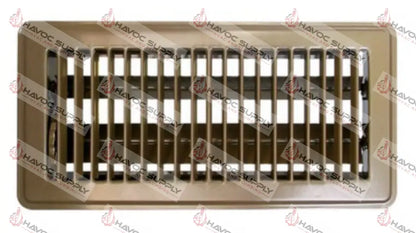 MFFR412B - 4"X12" FLOOR SUPPLY REGISTER - BROWN - HAVOC SUPPLY, LLC