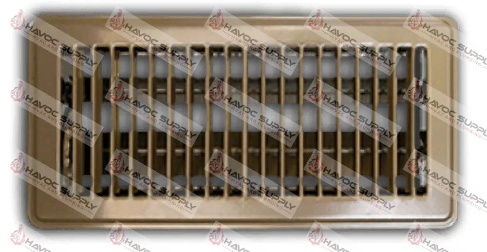 MFFR614B - 6’’X14’’ FLOOR SUPPLY REGISTER - BROWN REGISTERS
