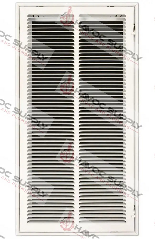 MFRFG1430W - 14"X30" VERTICAL RETURN FILTER GRILLE - WHITE - HAVOC SUPPLY, LLC