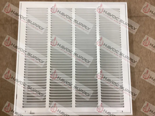 MFRFG2020W - 20"X20" RETURN FILTER GRILLE - WHITE - HAVOC SUPPLY, LLC