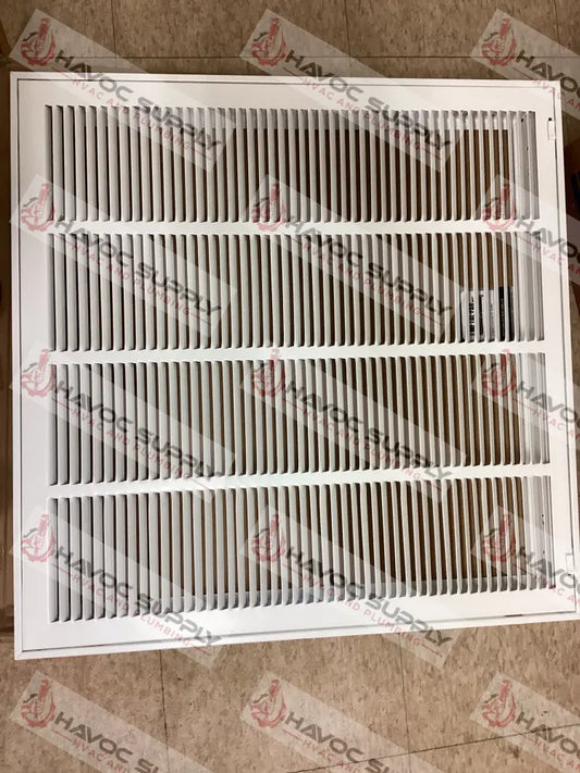MFRFG2424W - 24"X24" RETURN FILTER GRILLE - WHITE - HAVOC SUPPLY, LLC