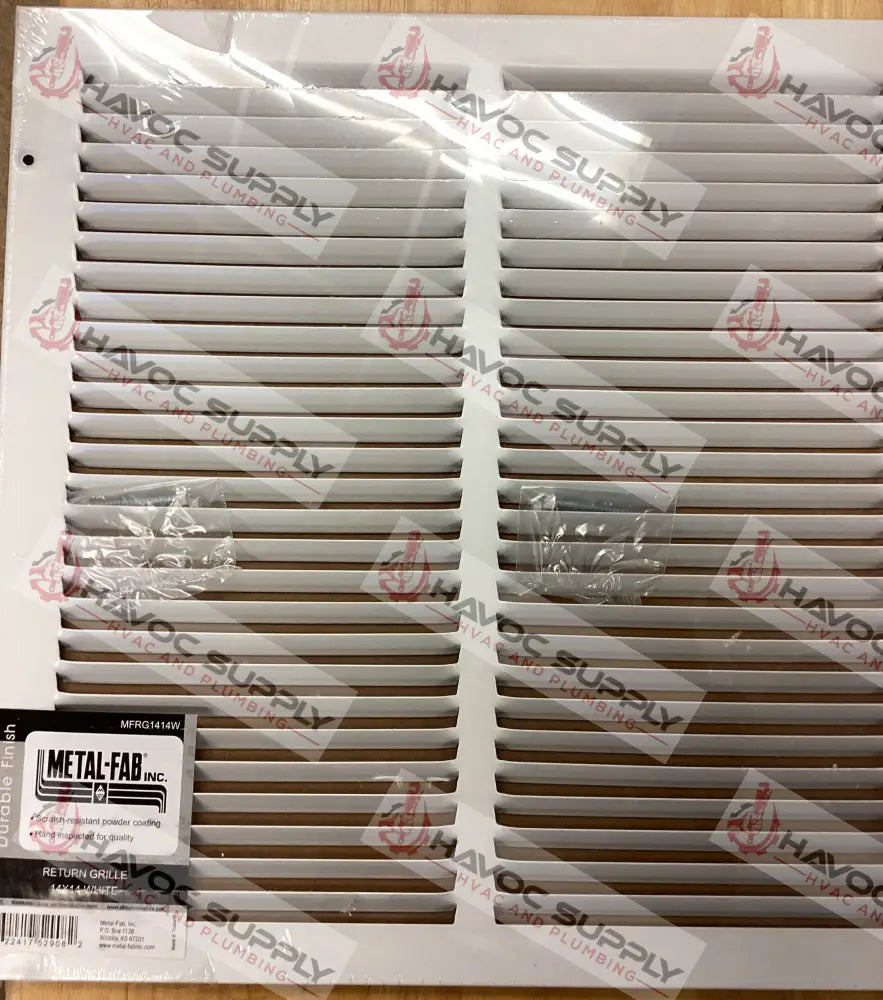 MFRG1414W - 14"X14" RETURN GRILLE - WHITE - HAVOC SUPPLY, LLC