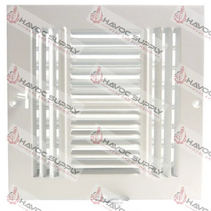 MFSCR1414W4 - 14’’ X 14’’ 4-WAY WALL/CEILING SUPPLY REGISTER - WHITE REGISTERS