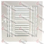 MFSCR1414W4 - 14’’ X 14’’ 4-WAY WALL/CEILING SUPPLY REGISTER - WHITE REGISTERS