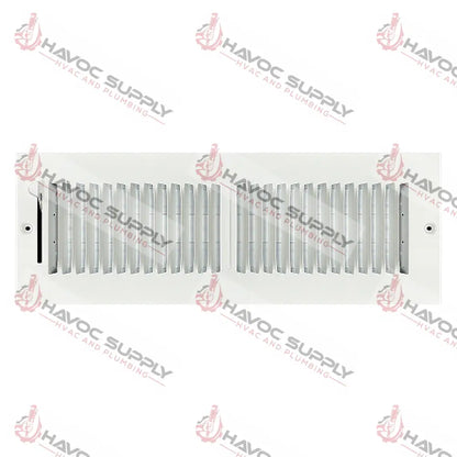 MFSCR144W2 - 4"X14" WALL/CEILING SUPPLY REGISTER - WHITE - HAVOC SUPPLY, LLC