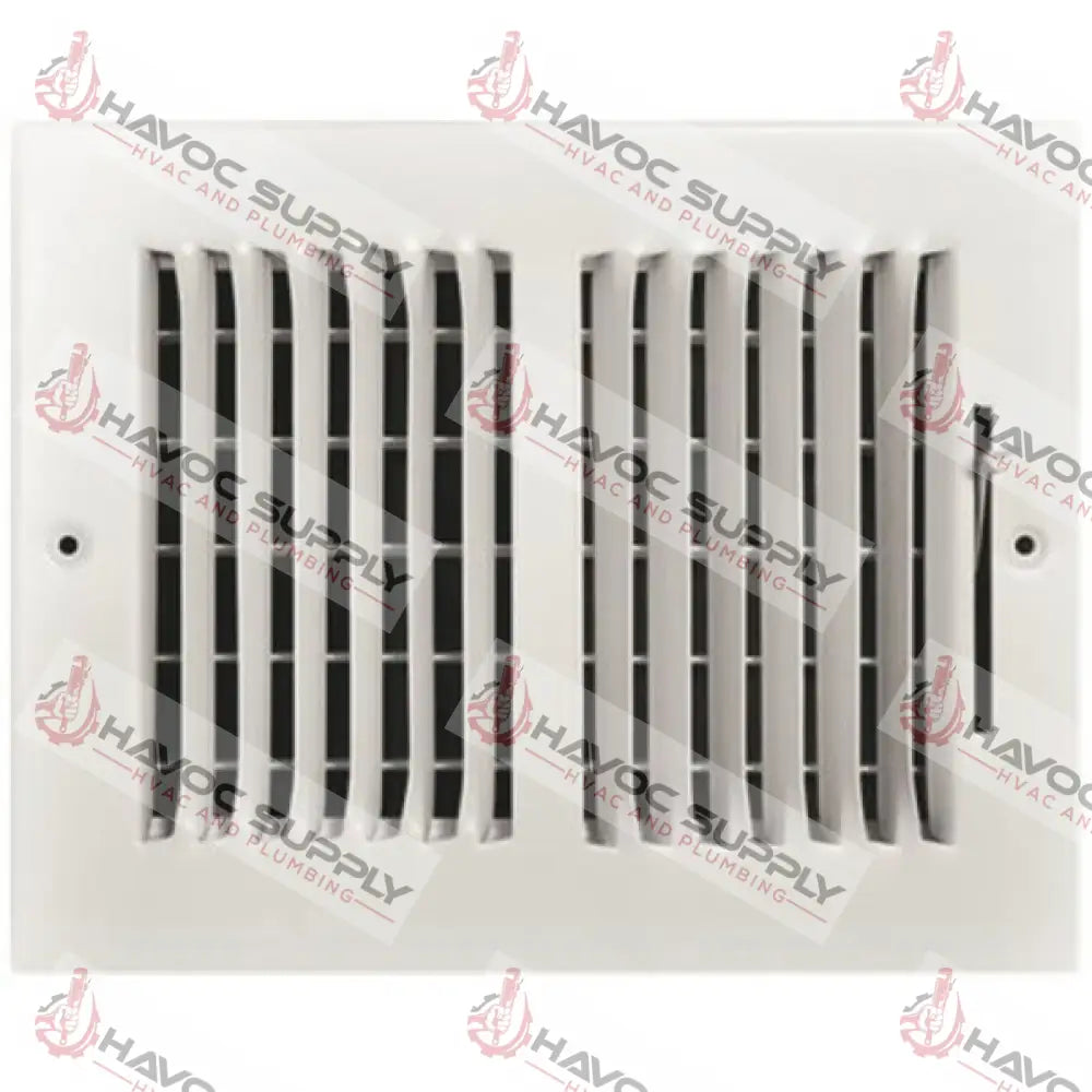 MFSCR84W2 - 8"X4" WALL/CEILING SUPPLY REGISTER - WHITE - HAVOC SUPPLY, LLC