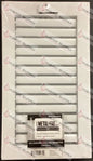 MFSCRA126W - 12"X6" MULTI-LOUVER WALL/CEILING SUPPLY REGISTER - WHITE - HAVOC SUPPLY, LLC