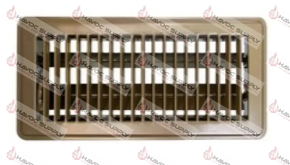 MFFR48B - 4"X8" FLOOR SUPPLY REGISTER - BROWN - HAVOC SUPPLY, LLC