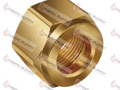 NS45 - 5/16" FLARE NUT - HAVOC SUPPLY, LLC