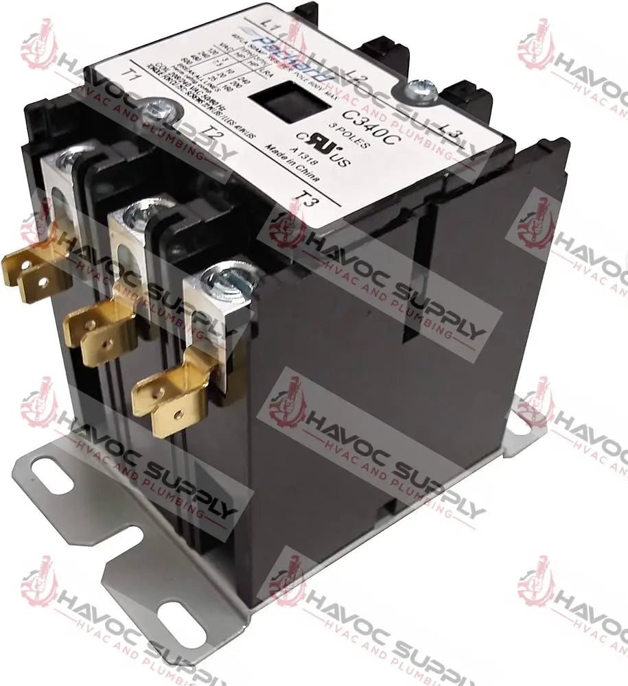 PC340C - 3 POLE 40A 240V COIL CONTACTOR - HAVOC SUPPLY, LLC